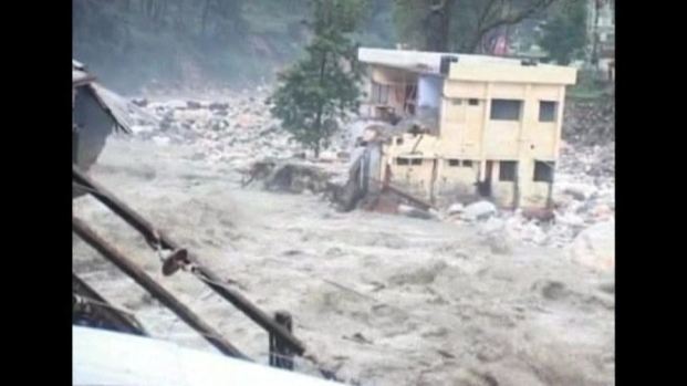 Incessant rainfall has flooded much of northern India a month ahead of schedule. Miriam Berger reports.