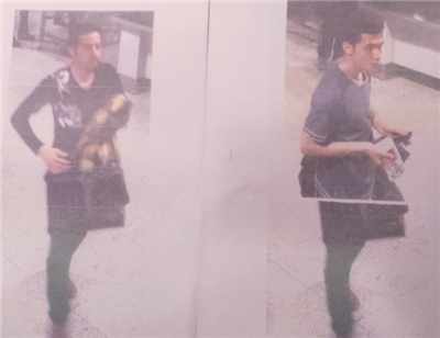 Two Iranians at KLIA who were said to be using stolen passports from Austria and Italy.