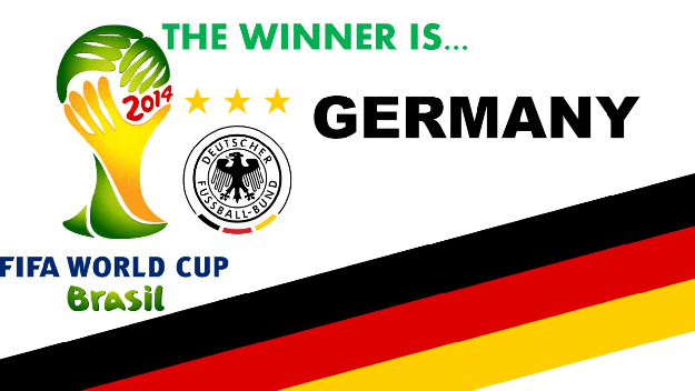 Germany Win Final