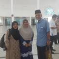 Tan Sri Shahrir Samad (right) with my mother (left) and Nor Hafiza Khalid, director of the Jabatan Latihan dan Pembangunan (center)