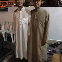 Gambar kenangan saya bersama Dato’ Zulkifli Noordin semasa malam kedua selepas selesainya majlis tersebut. (Gambar ihsan Dato’ Zulkifli Noordin)